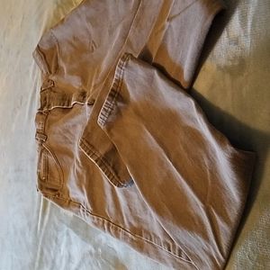 LL Bean men"s 34 X 32 full length gray washed Jean's.